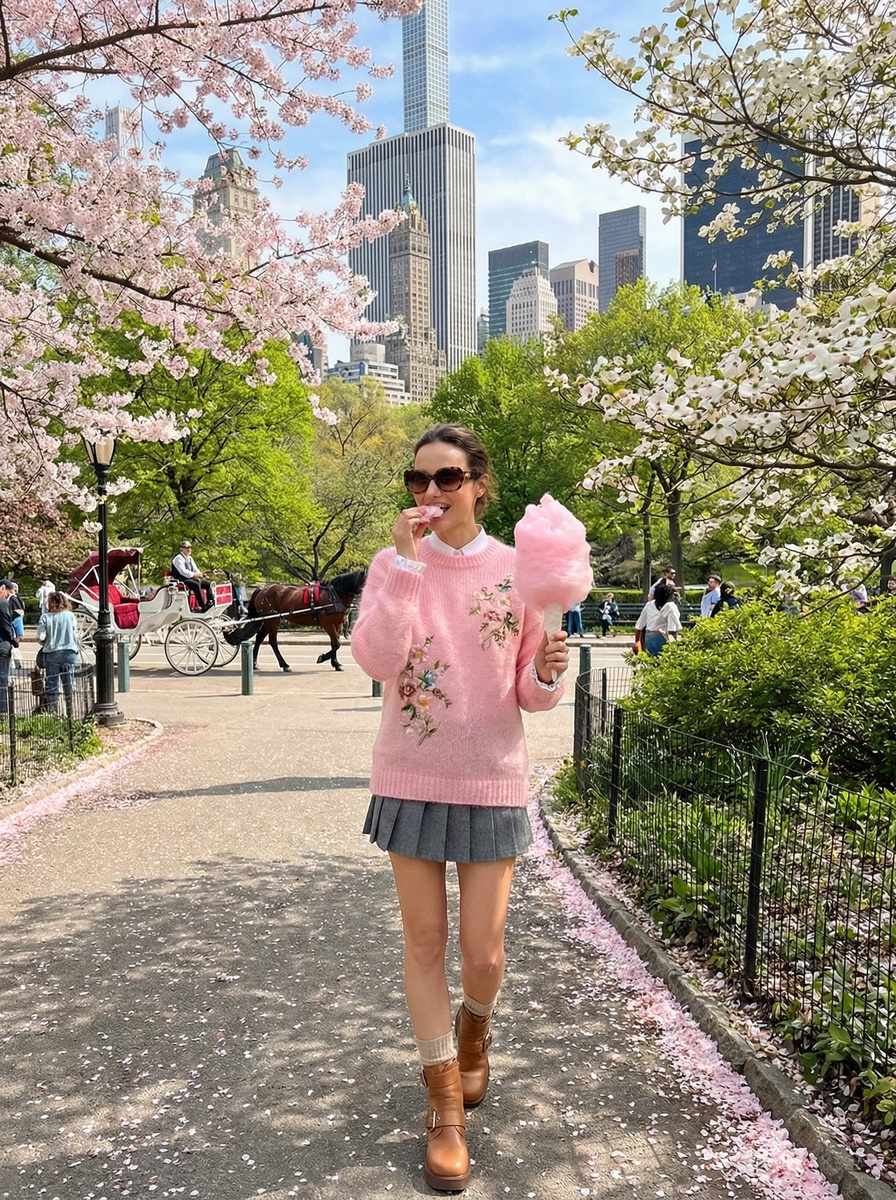 Вы можете переодевать себя в разные образы и помещать в любые локации