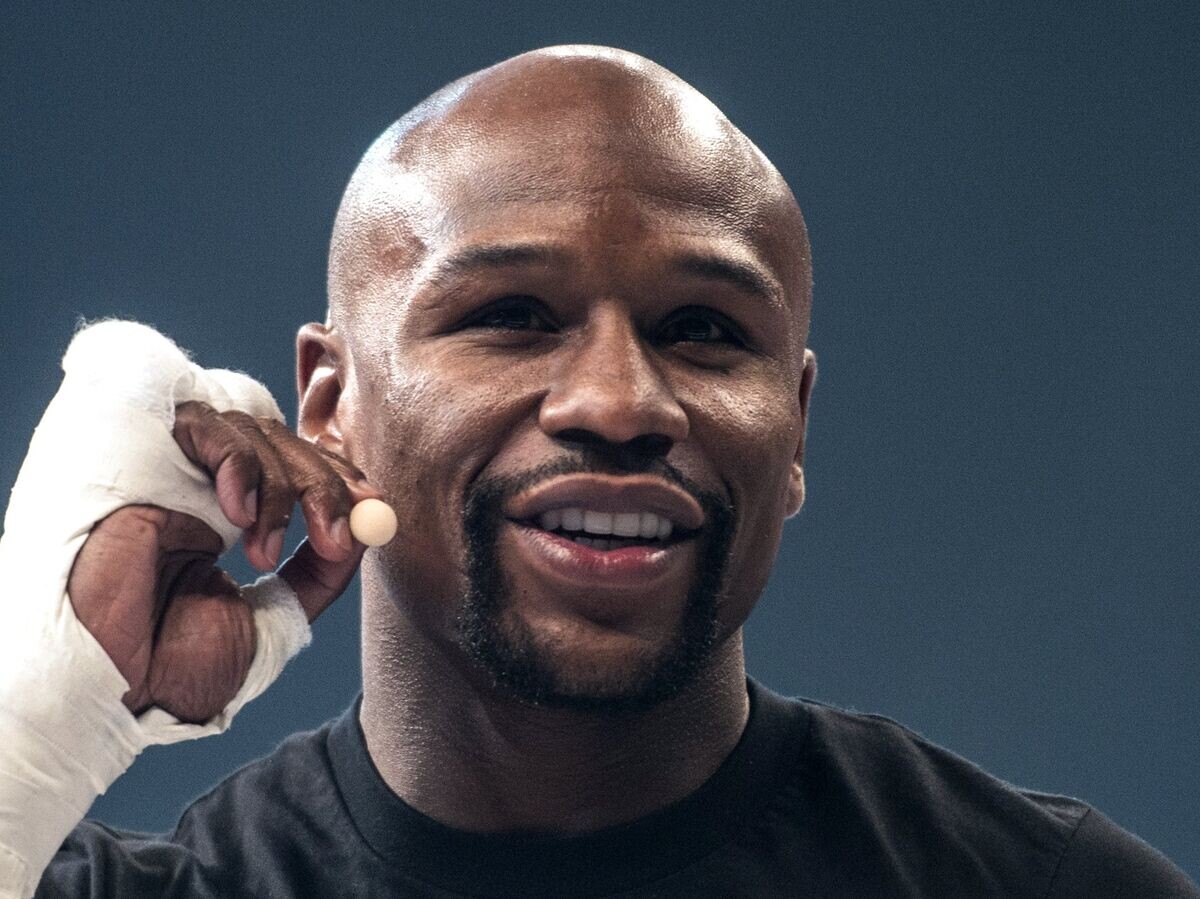    Боксер Флойд Мейвезер провел массовую открытую тренировку в Москве | © РИА Новости / Евгений Биятов