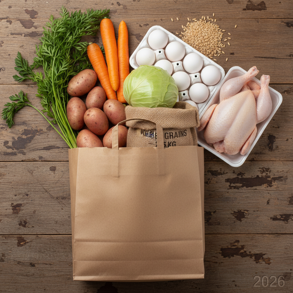 Корзина недели: продукты, из которых можно приготовить множество блюд.