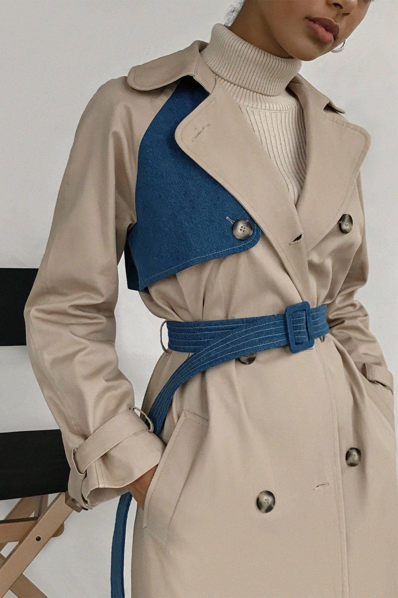 тренчи идеальны для переменчивой весны: защищают от дождя, но не перегревают