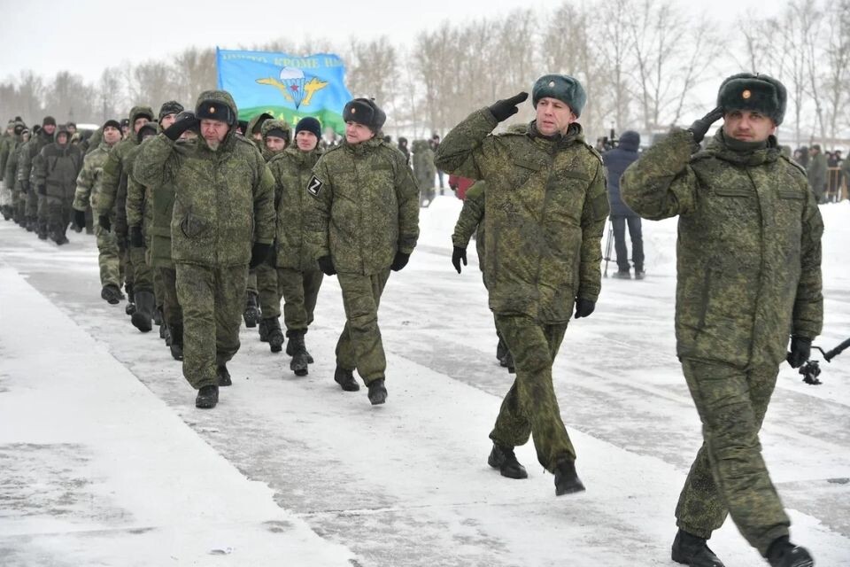    Отправка военнослужащих в зону СВО. Источник: правительство Омской области
