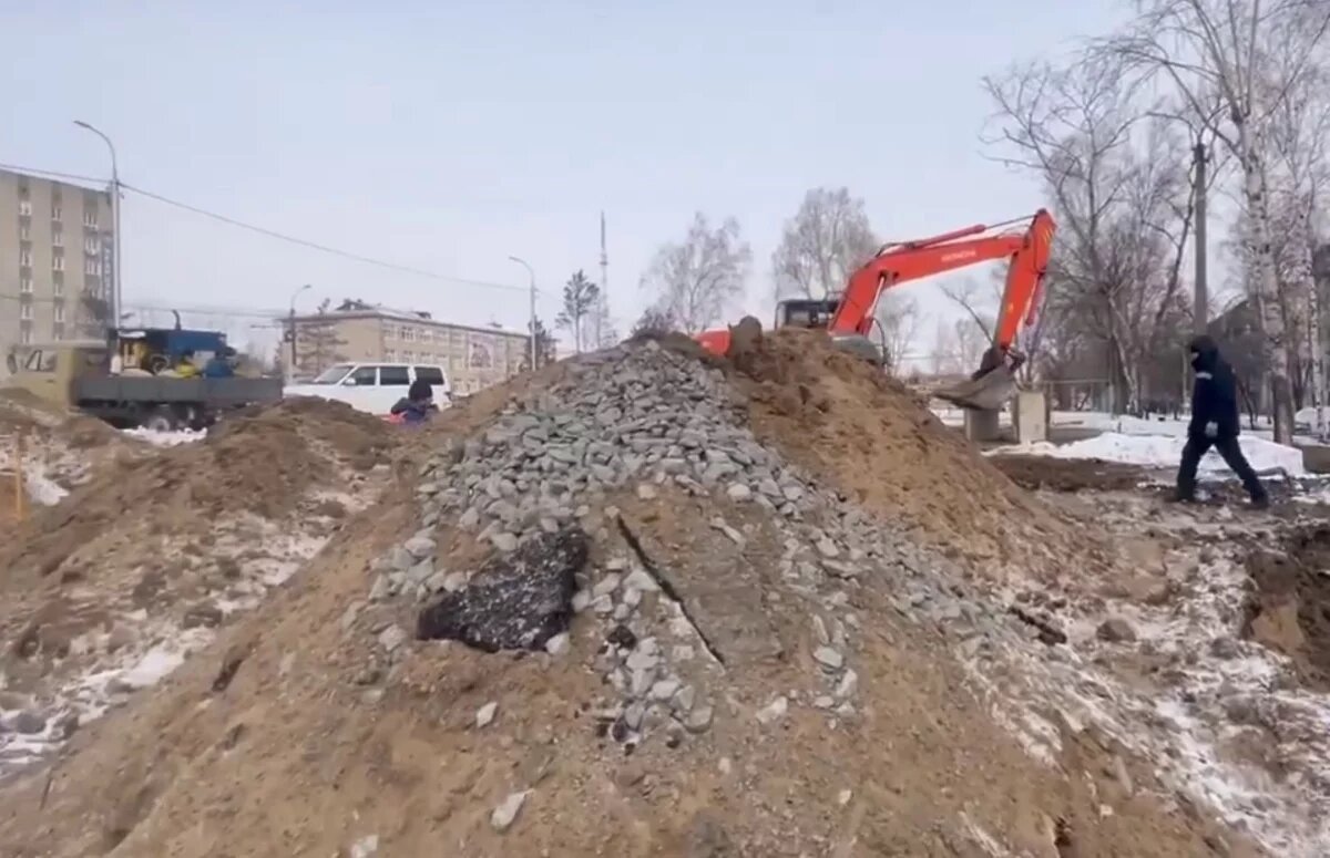    В Хабаровске по факту аварии на теплотрассе возбуждено уголовное дело