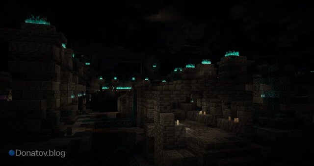    Древний город в Minecraft