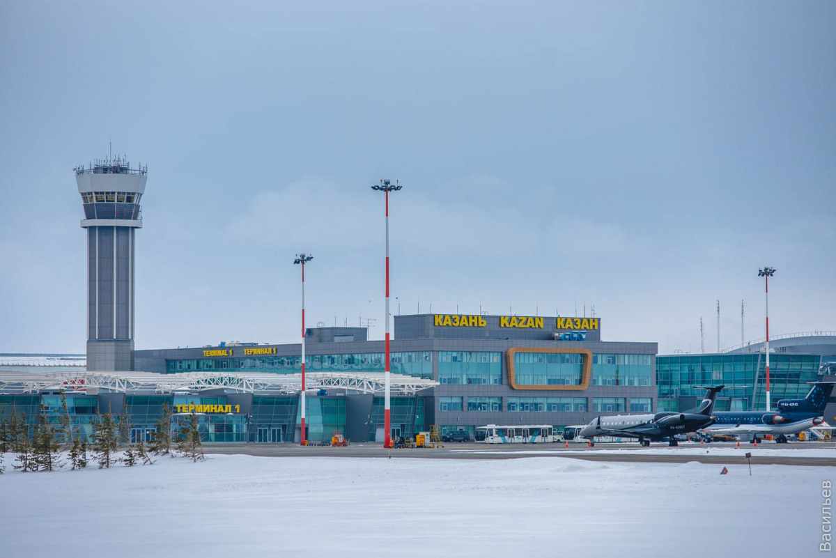    Казань аэропорт зима