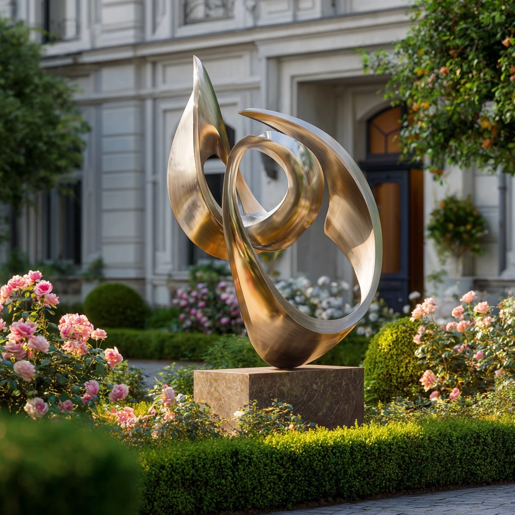 Артобъект из нержавеющей стали 