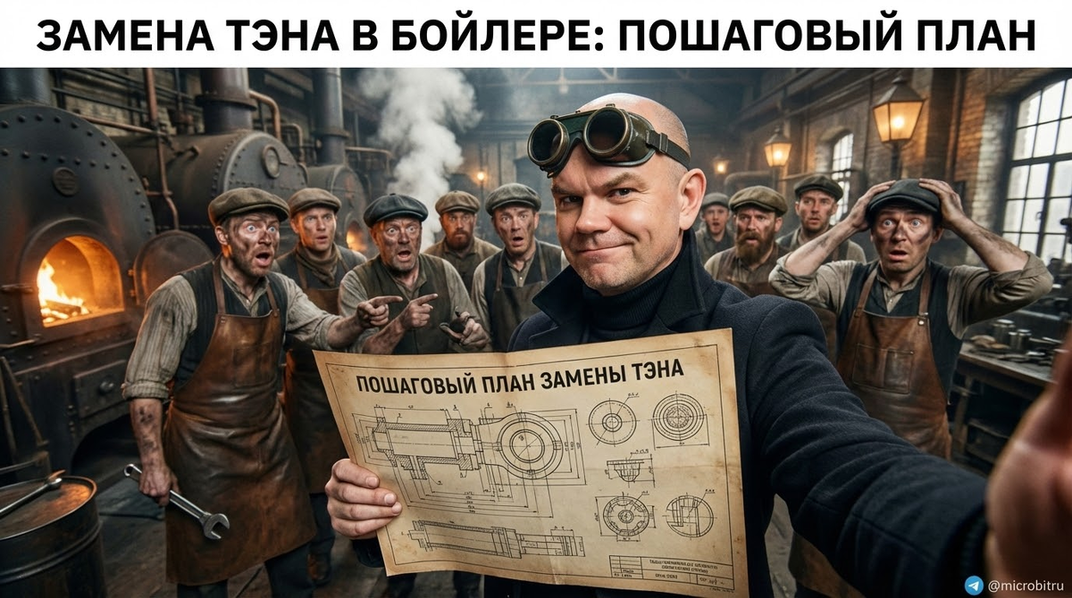    Пошаговая инструкция по замене тэна в бойлере своими руками. as7