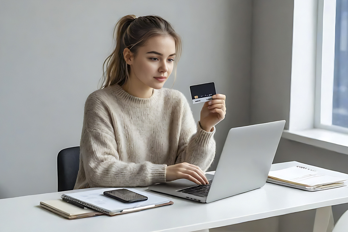 Дополнительную банковскую карту можно иметь исключительно для проведения онлайн-платежей, посоветовал эксперт.  Фото: Изображение сгенерировано с помощью ИИ / Маргарита Неклюдова