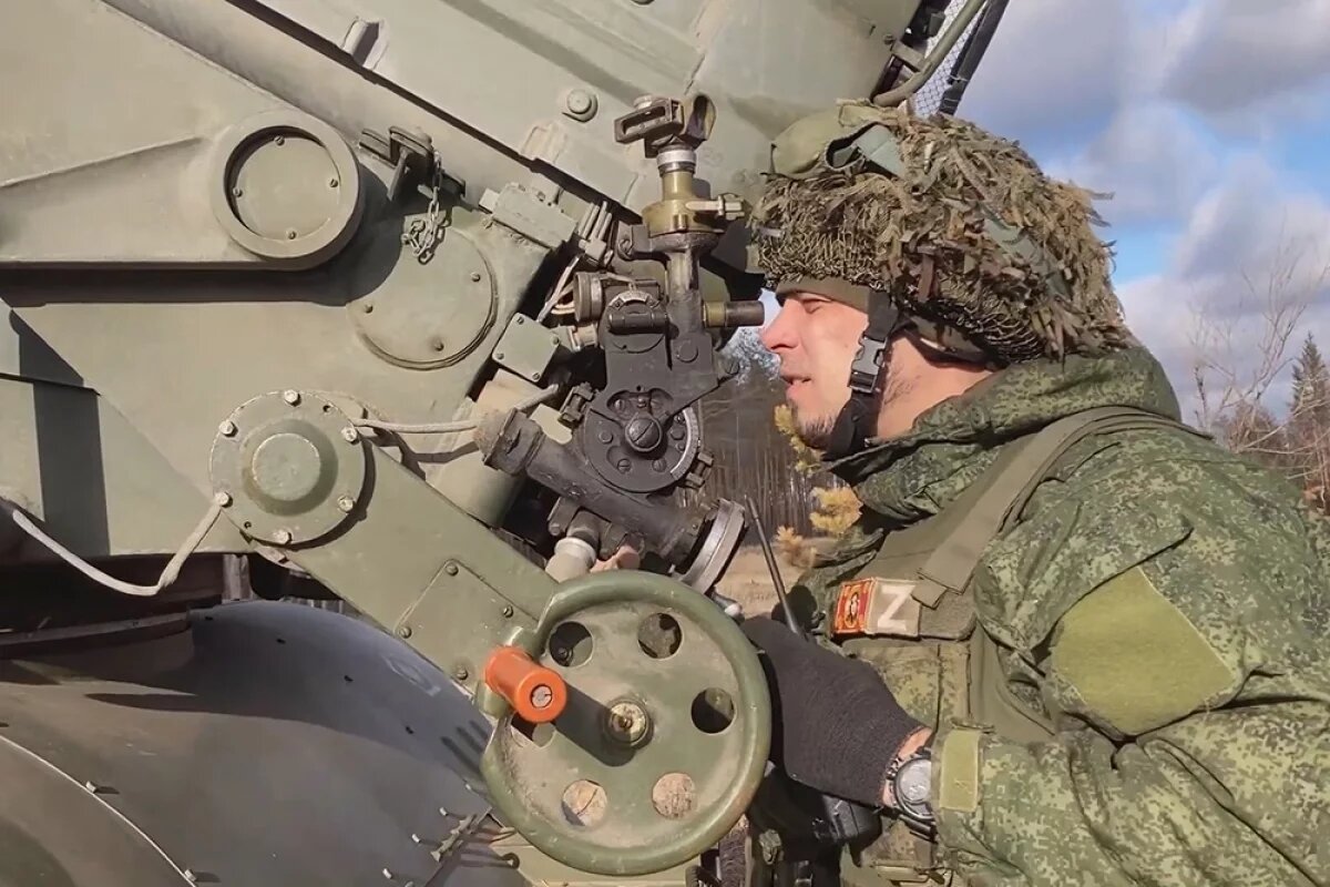    Расчёт «Града» ВС России поразил скопление пехоты ВСУ в Сумской области