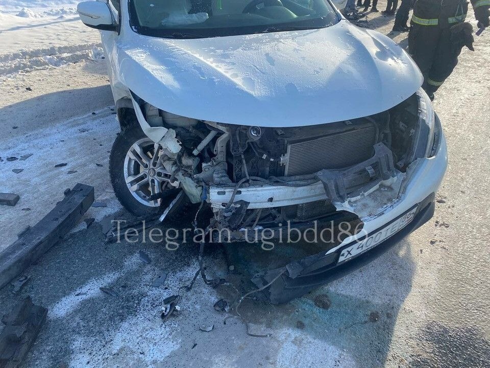    В Нефтеюганске в ДТП пострадали четыре человека