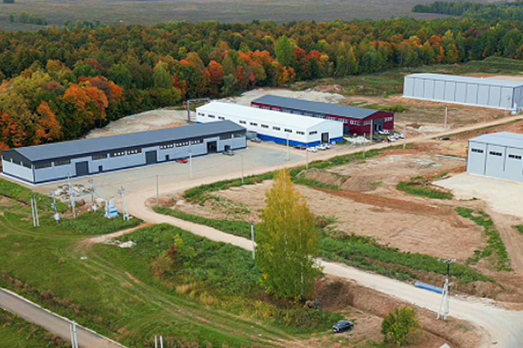 Индустриальный парк «Пестрецы», располагающийся на 30 га земли в селе Кощаково Фото: скриншот из видео