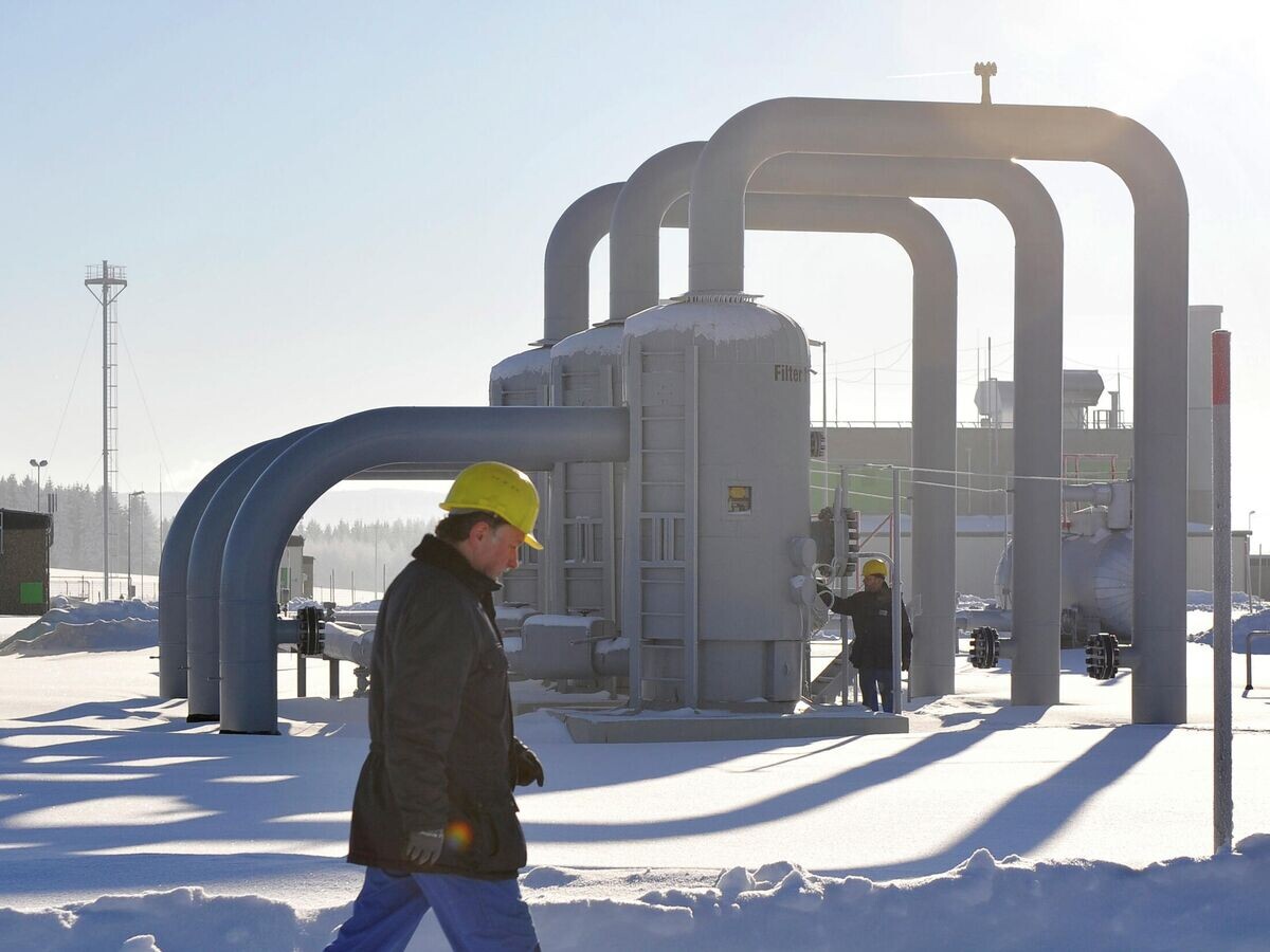    Газокомпрессорная станция в Германии | © AP Photo / Matthias Rietschel