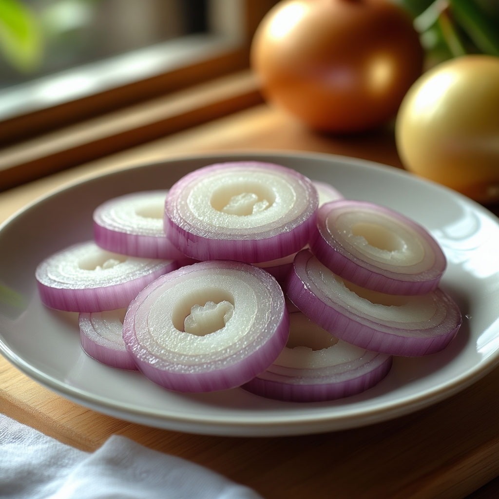 Нарезанный лук