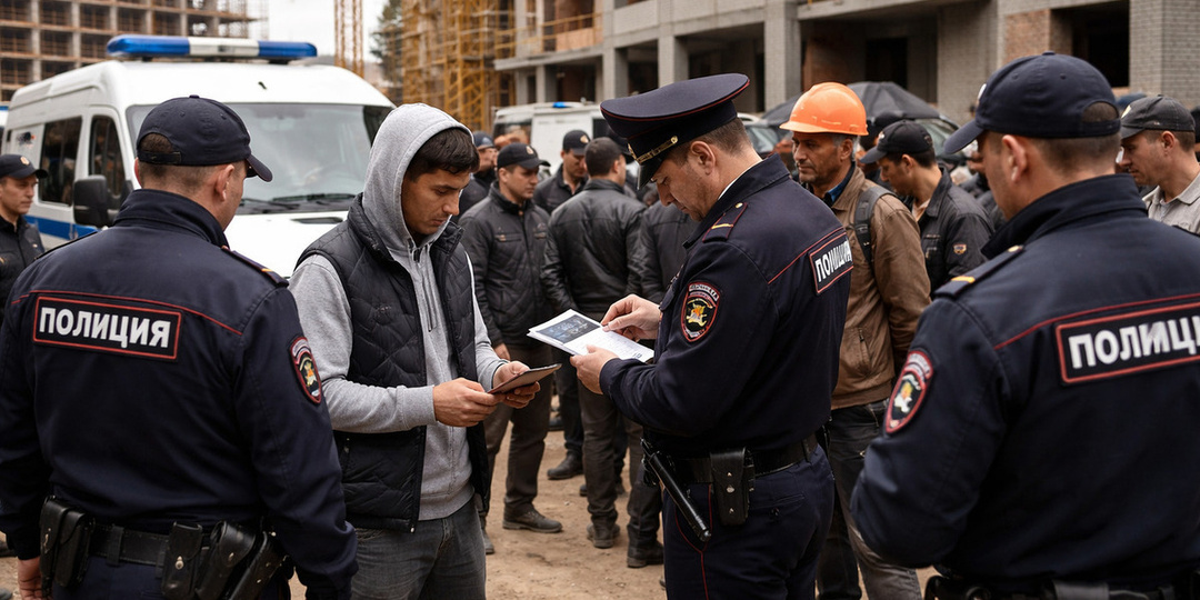 Инспекторы пресекли нелегальный труд мигрантов в Мытищах