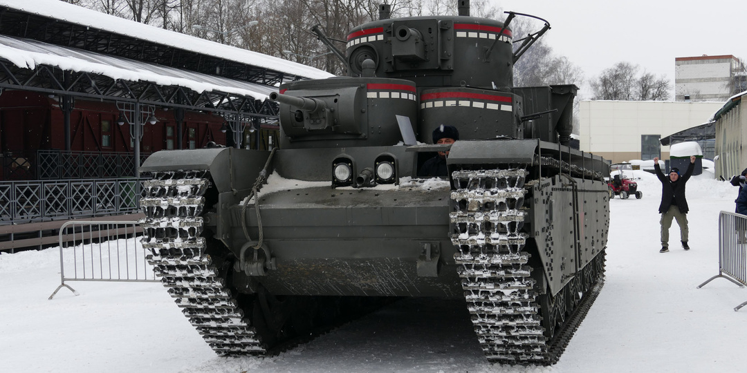 Пятибашенный символ советского танкостроения 30-х годов