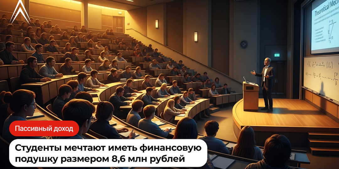 Студенты мечтают иметь финансовую подушку размером ₽8,6 млн