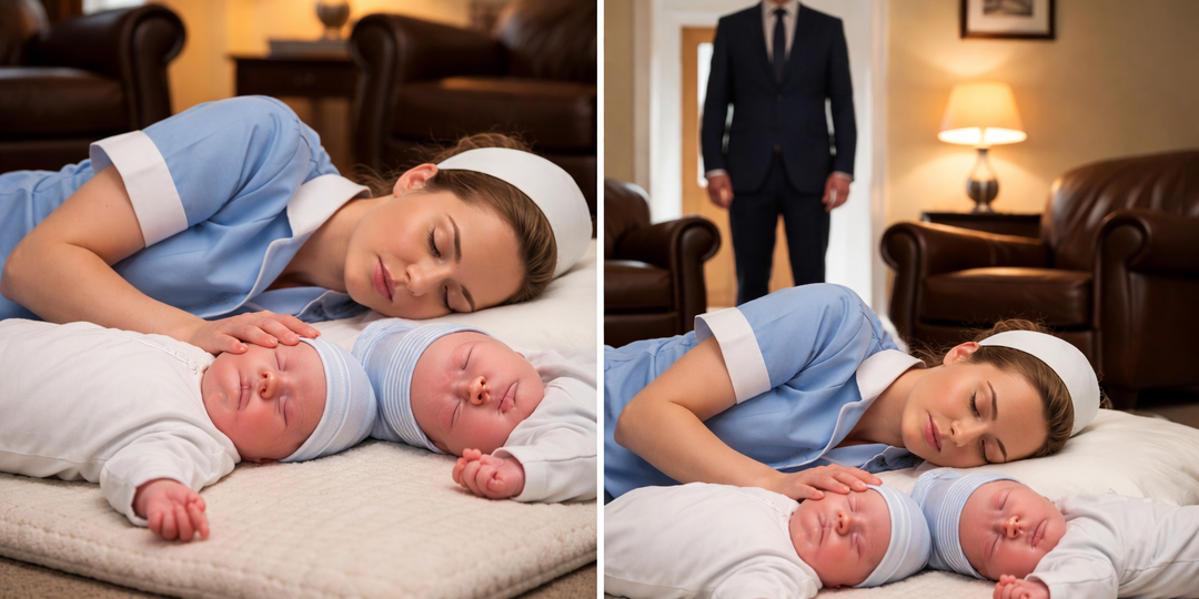 ГОРНИЧНАЯ СПАЛА НА ПОЛУ С БЛИЗНЕЦАМИ — И ОДНА НОЧЬ ПЕРЕВЕРНУЛА НЕ ТОЛЬКО ИХ ЖИЗНЬ