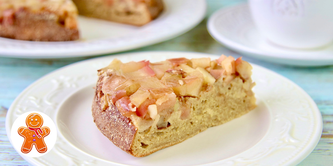 Диетический яблочный пирог 🥧 Без сахара и пшеничной муки