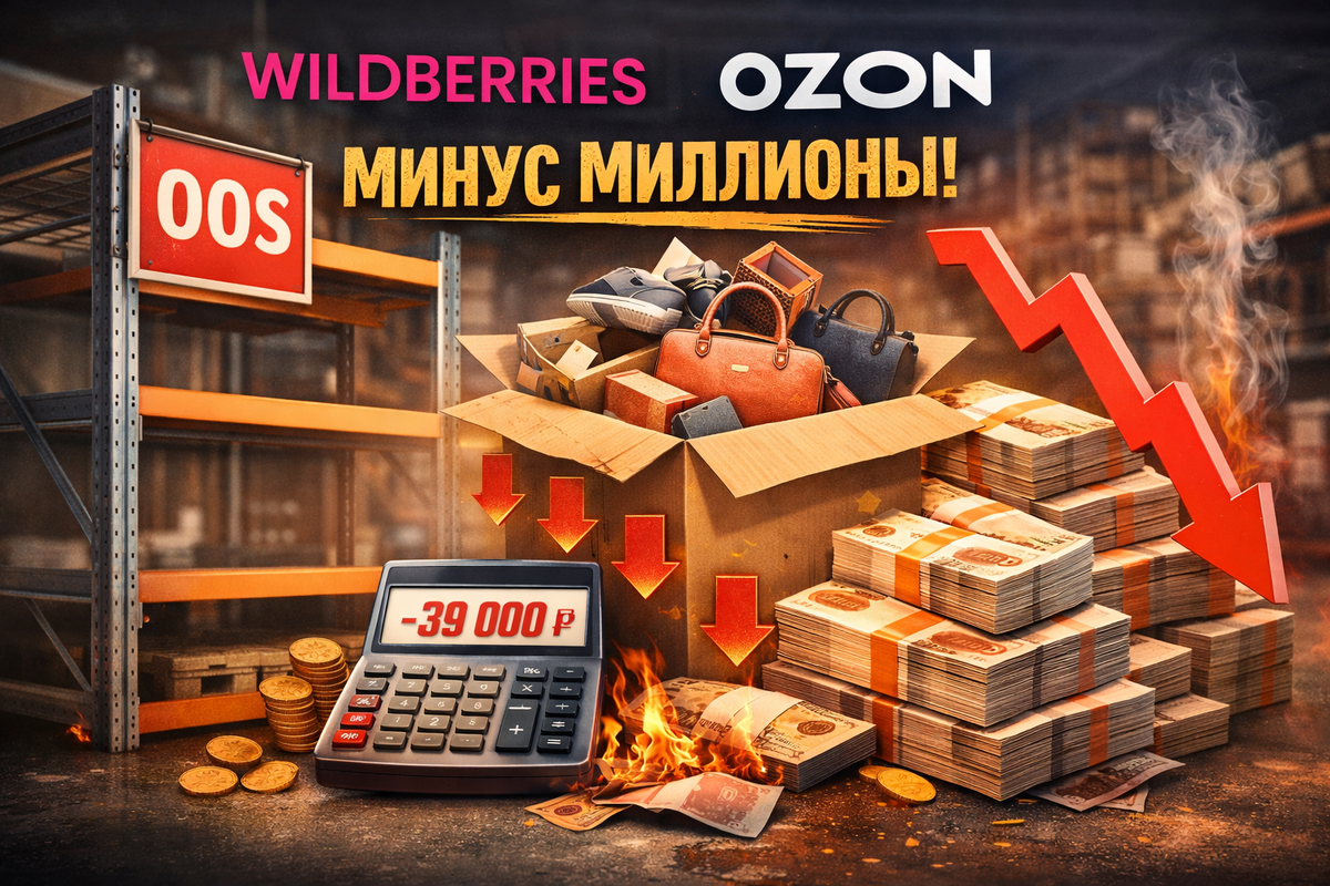 3 дня OOS — минус десятки тысяч рублей. Вот как остатки убивают маржу на маркетплейсах.