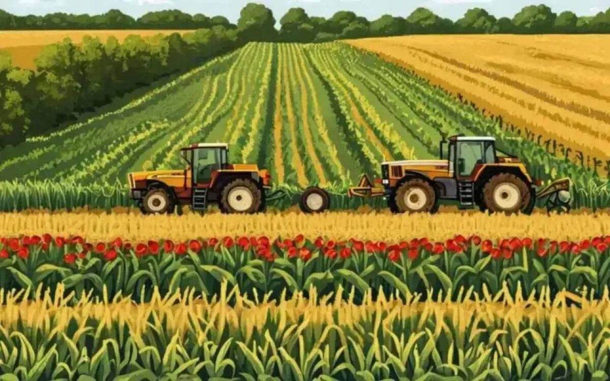    Воронежская область впервые вошла в тройку регионов-лидеров в рейтинге инновационности АПК Иллюстрация: нейросеть «Шедеврум»