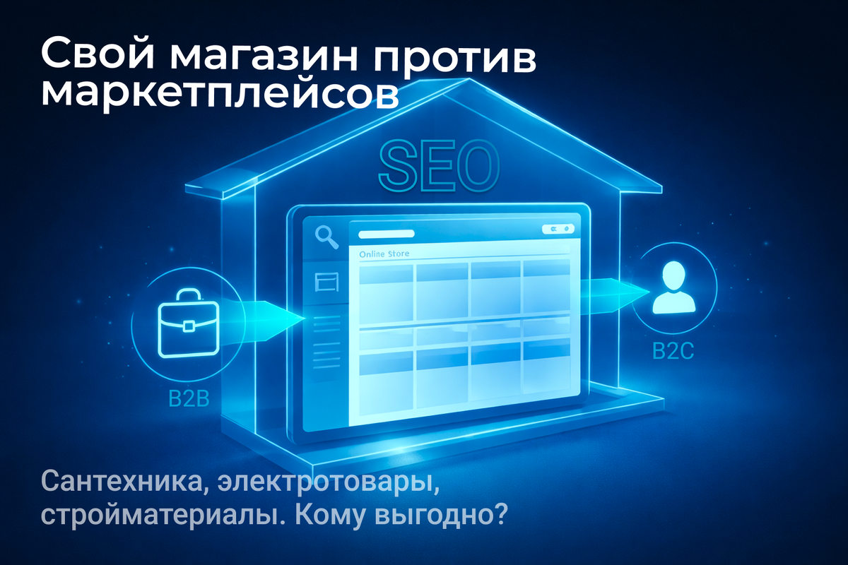 Маркетплейсы давят комиссиями, дистрибьюторы просят скидок, а частники уходят к конкурентам? Мы разобрали опыт десятков магазинов сантехники и электротоваров и знаем, как вернуть контроль над продажами!
В этой статье мы докажем: собственный интернет-магазин на современном шаблоне (например, Аспро) не просто заменяет полку на маркетплейсе, а открывает новые возможности для роста в B2B и B2C сегментах. Вы узнаете, как объединить оптовых и розничных клиентов на одном сайте и перестать платить "налог" маркетплейсам.