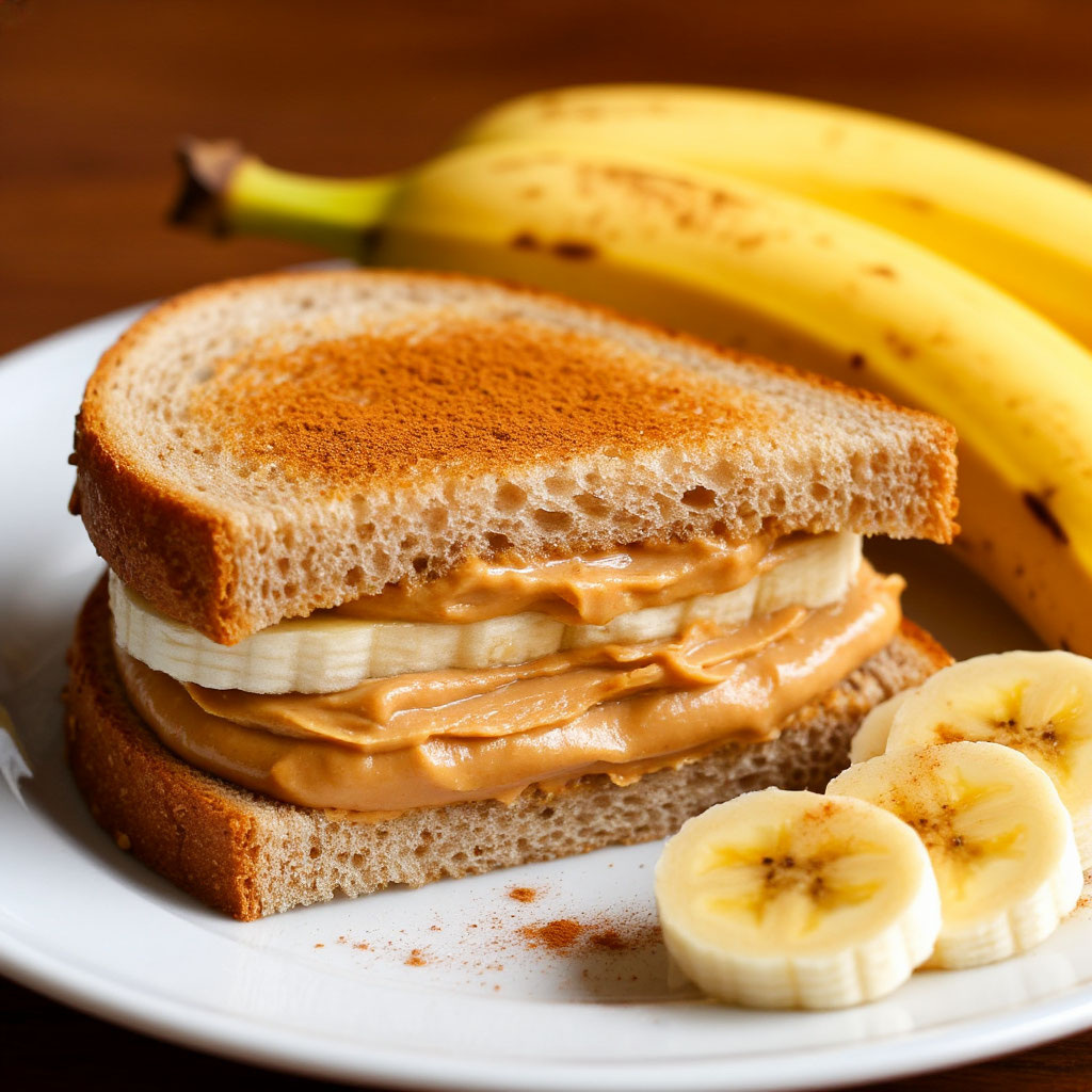 СЭНДВИЧ С АРАХИСОВОЙ ПАСТОЙ