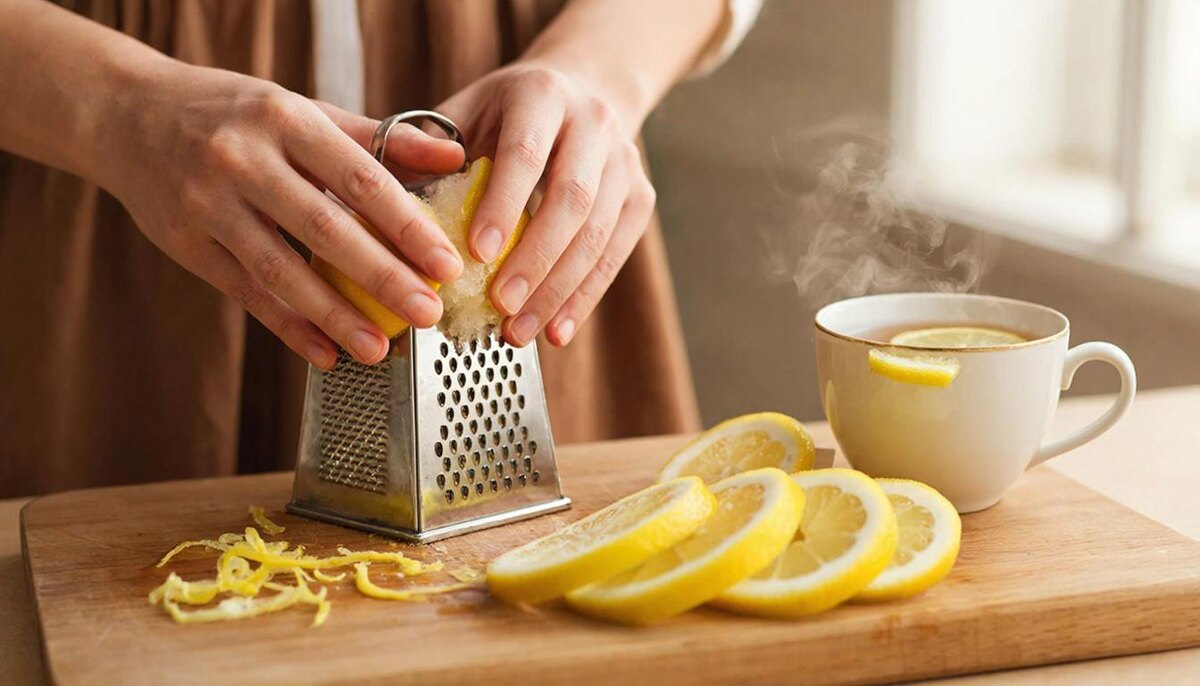 Как использовать замороженный лимон для чая и готовки