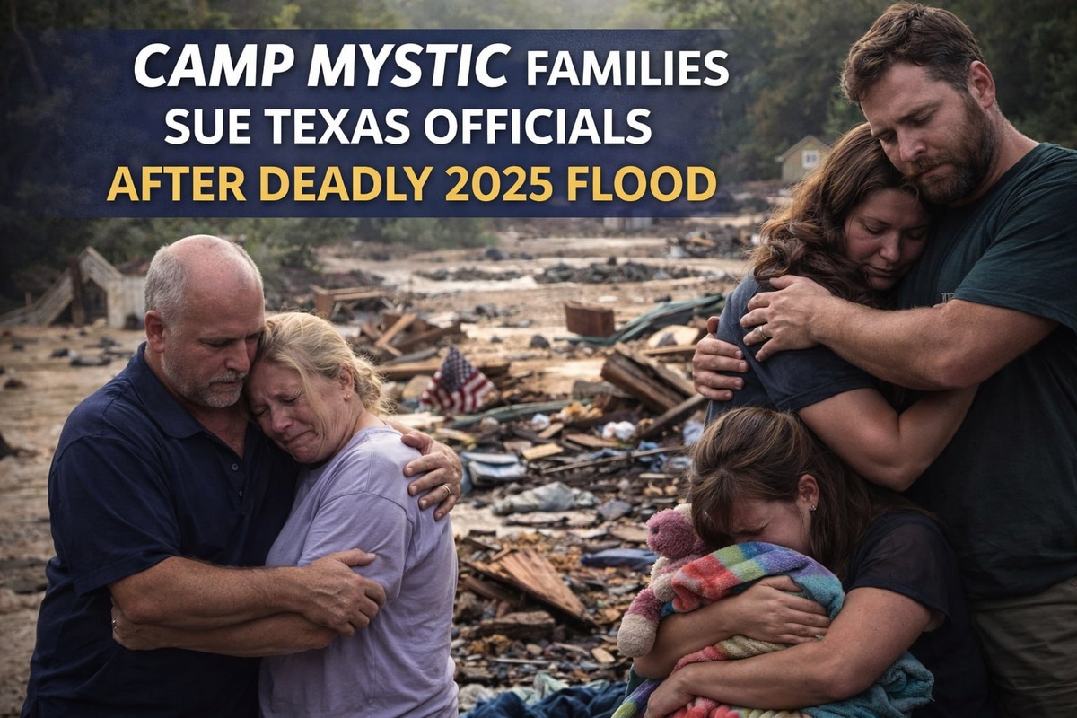 Семьи Camp Mystic подали в суд на чиновников Техаса после смертельного наводнения 2025 года