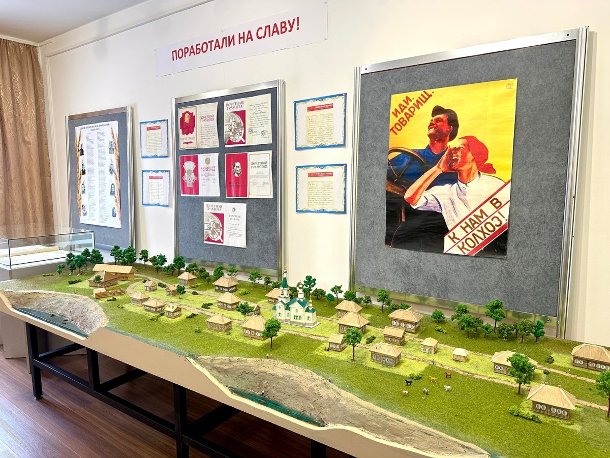    Облик исторической части села Селиярово в миниатюре воссоздали музейщики Югры