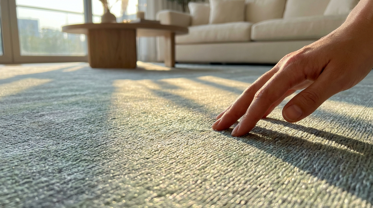 ковер бамбуковый шелк