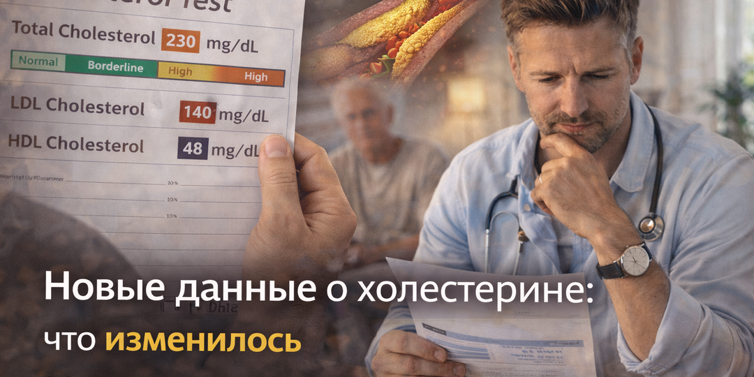 Новые данные о холестерине: что изменилось за последние годы
