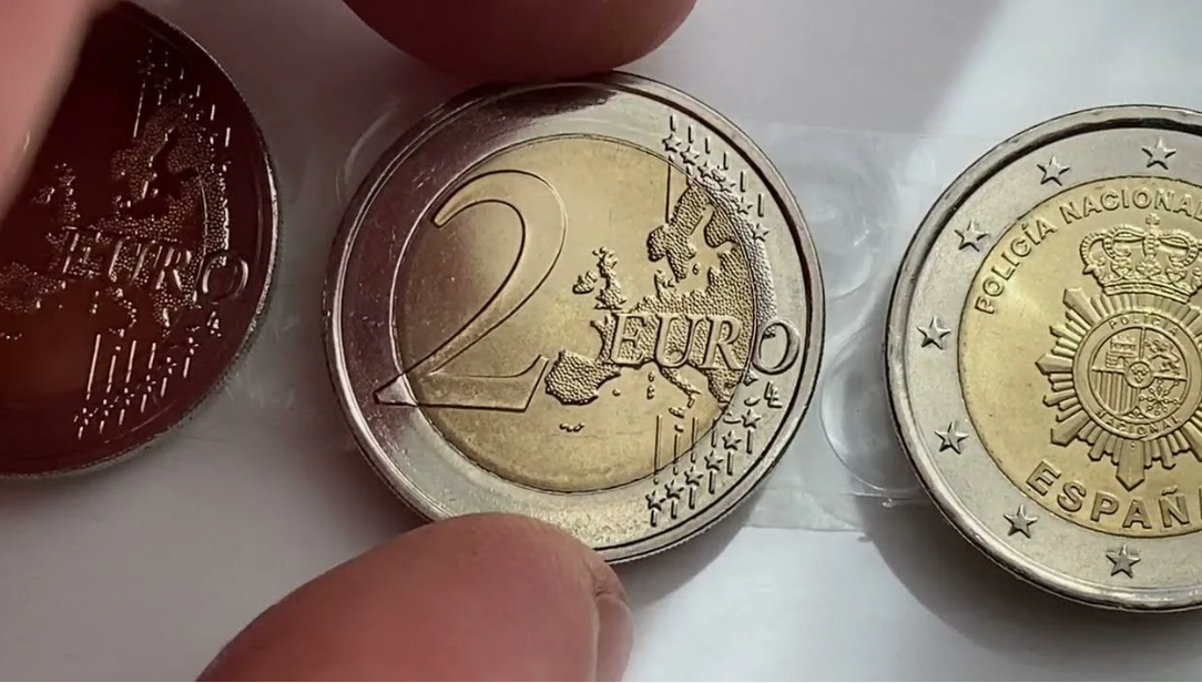 Монета Евро