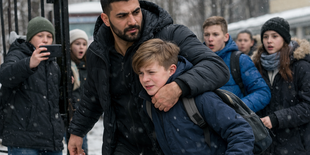 «Ты зачем моего брата обидел?»: смуглый боксер выследил 13-летнего школьника у московской школы