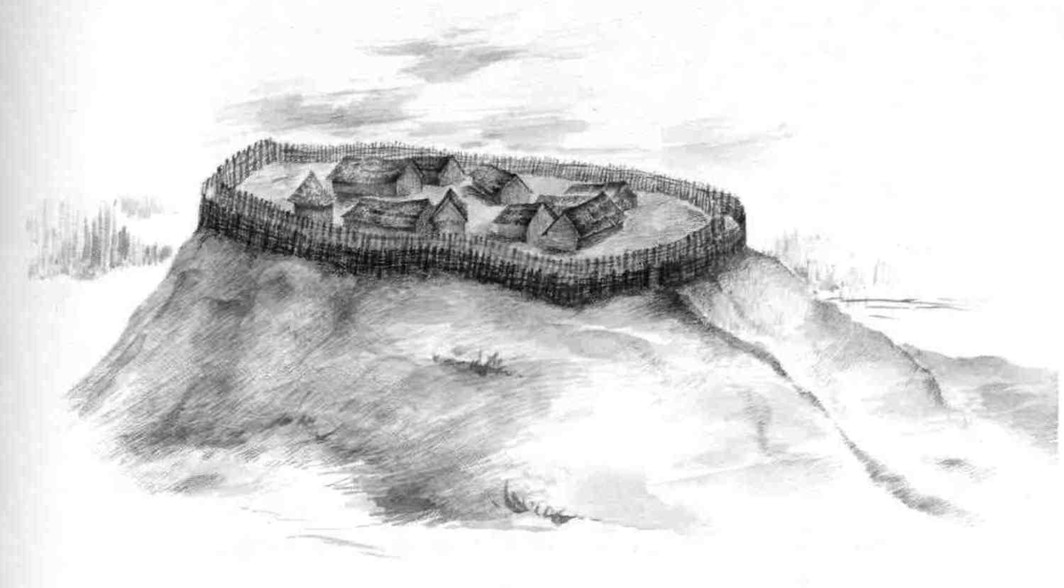 типичные селения Вятичей