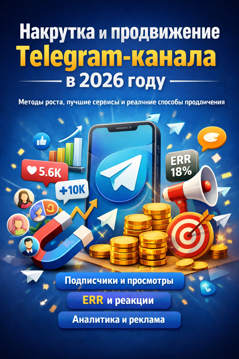 Продвижение Телеграм в 2026 году
