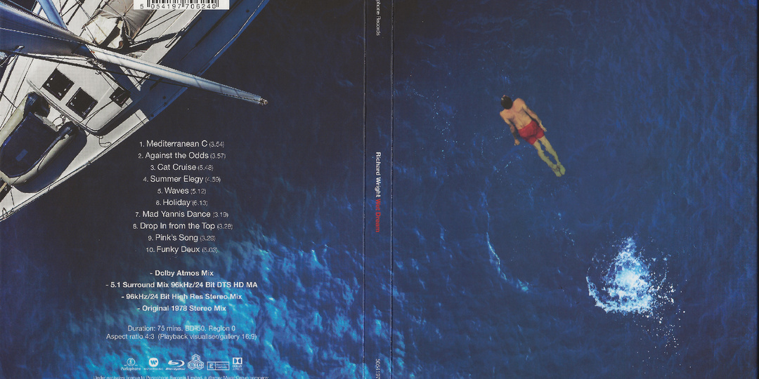 Richard Wright "Wet Dream" BD 5.1 + Atmos даун-микс в 5.0: Летняя элегия