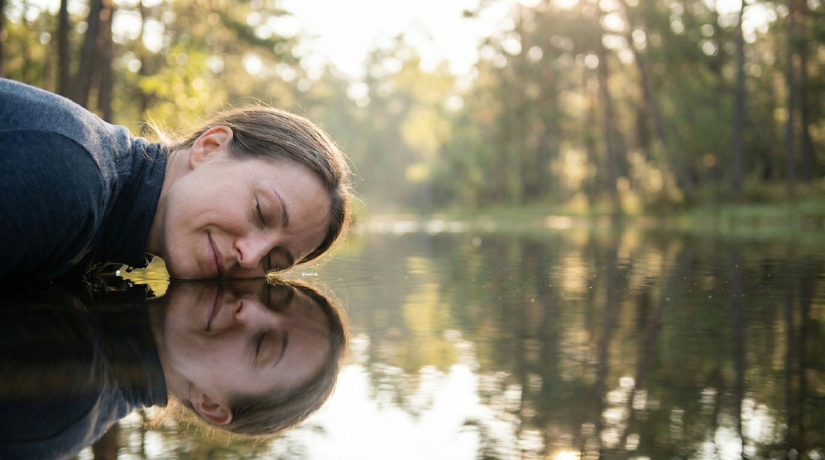 Принятие начинается с момента, когда вы перестаете сравнивать свой черновик с чужим чистовиком. Фото автора.
