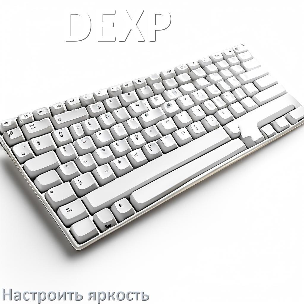 
Как на клавиатуре DEXP увеличить яркость подсветки или уменьшить в Windows 11 и 10