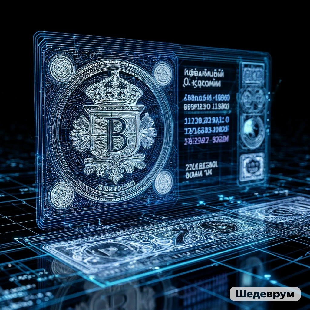 нейронка так видит цифровой рубль 