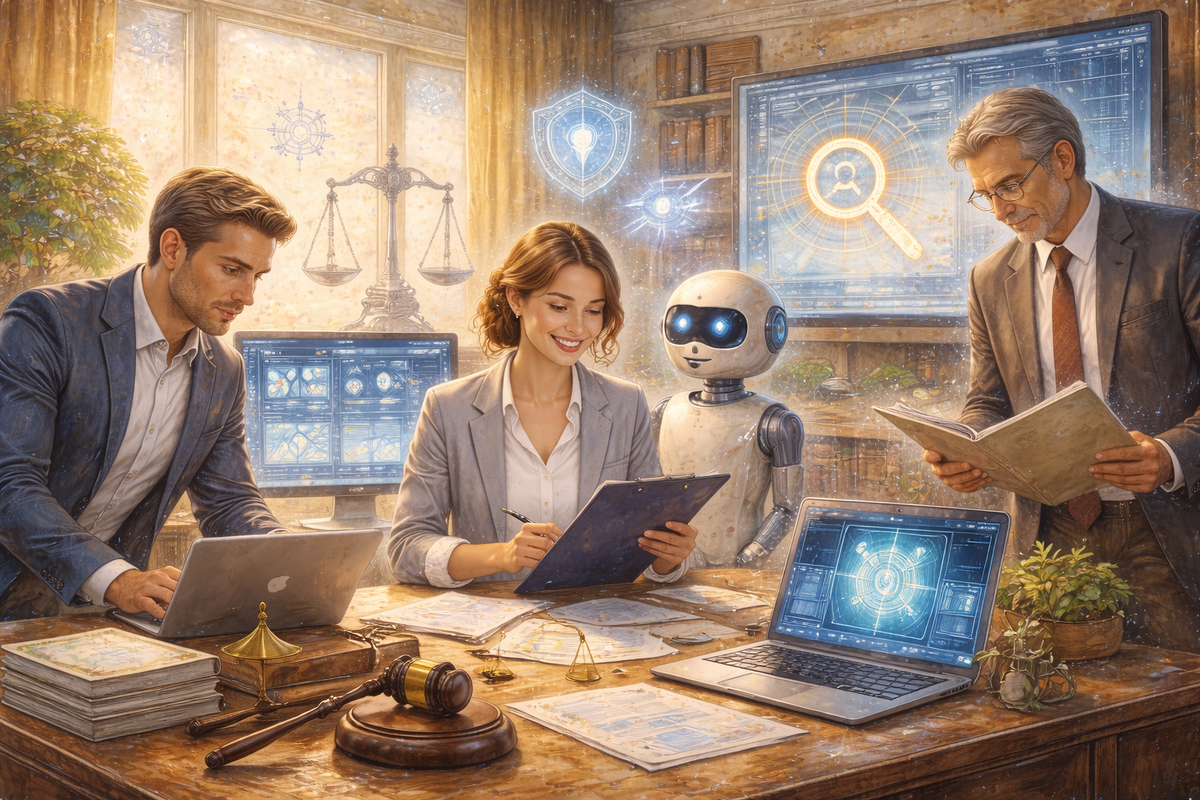 2026: юриспруденция семь технологических трендов, которые повлияют на бизнес. Создано ИИ