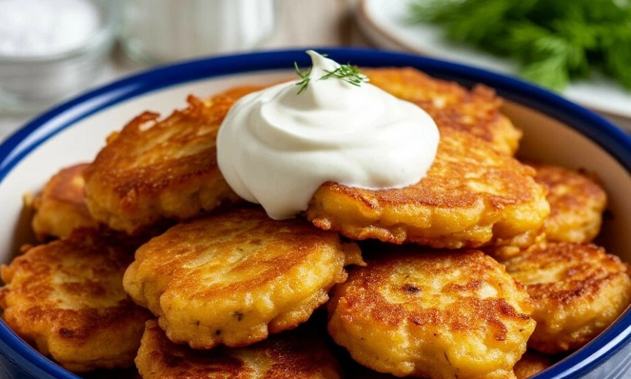 Луковые оладьи: простое и вкусное блюдо из доступных ингредиентов 🧅🥞 Домашние рецепты с расчетом стоимости.