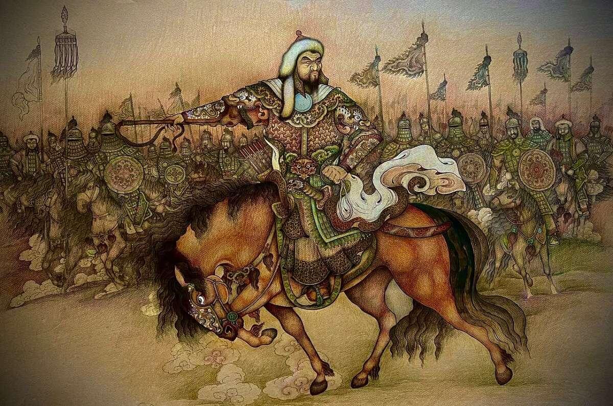 Художник Сергей Базаров: "Субэдэй-богадур".