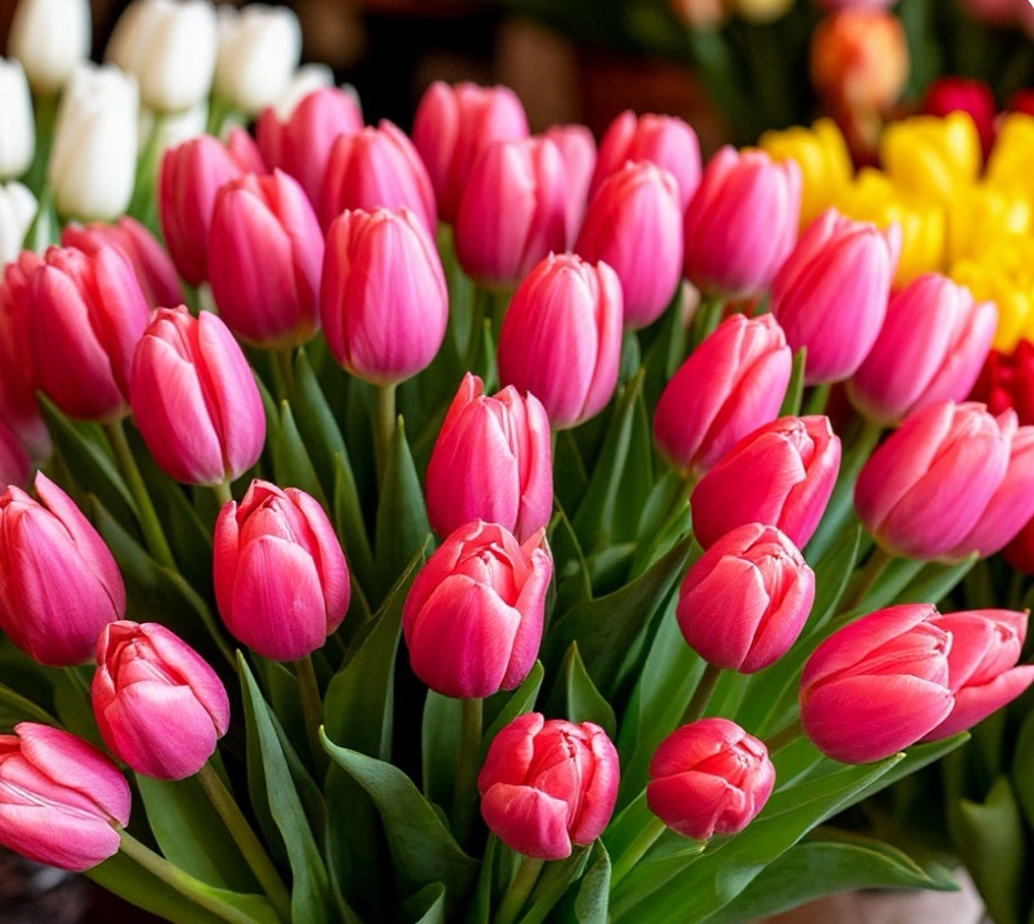 самый продаваемый и покупаемый товар к 8 марта. изображение создано ИИ