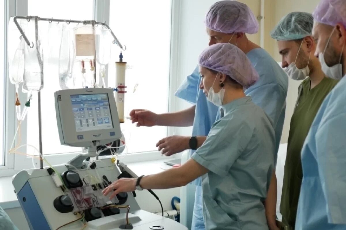    Первую очистку крови от холестерина выполнили нижегородские врачи