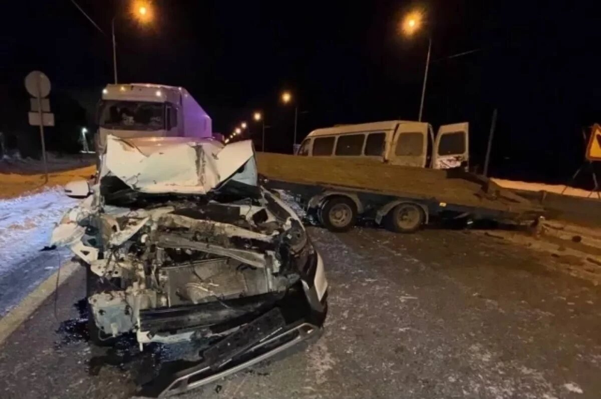    На трассе Тюмень – Ханты-Мансийск в ДТП пострадали двое детей