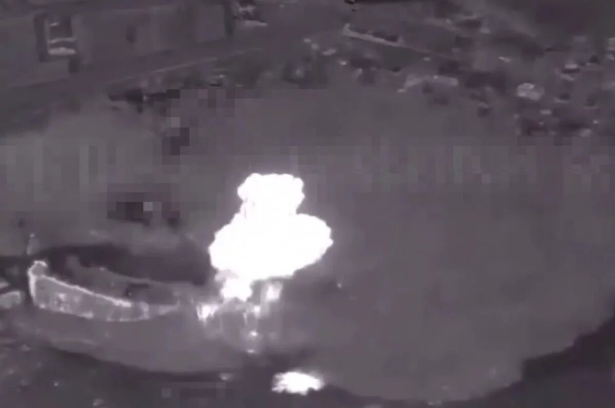    «Солнцепеки» сожгли лесополосу с позициями солдат ВСУ в Харьковской области