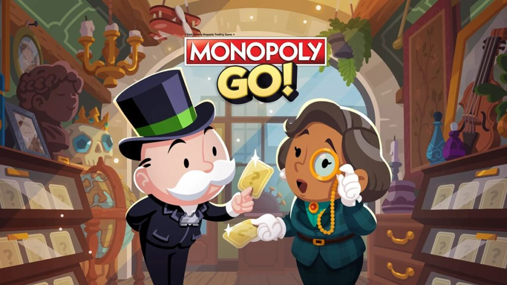 мобильная настольная игра, основанная на настольной игре Hasbro Monopoly Go