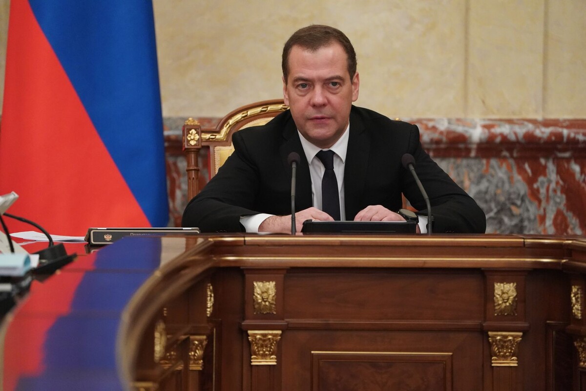    Заместитель председателя Совета безопасности России Дмитрий Медведев / Источник: © ИЗВЕСТИЯ/Павел Бедняков
