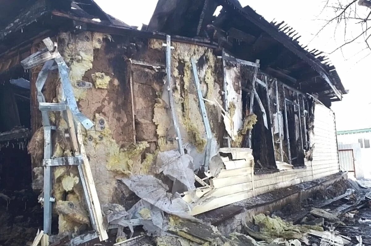    Пенсионерка сгорела заживо в городе Волгоградской области