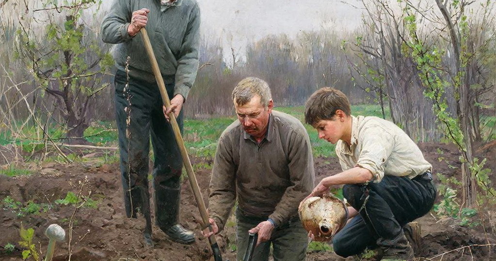 Находки кладов и схронов. История девятая: "Что нашли, копая траншею под фундамент".