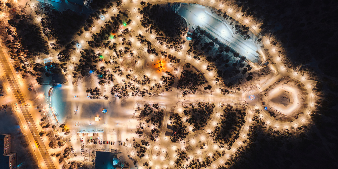 Огни зимних парков